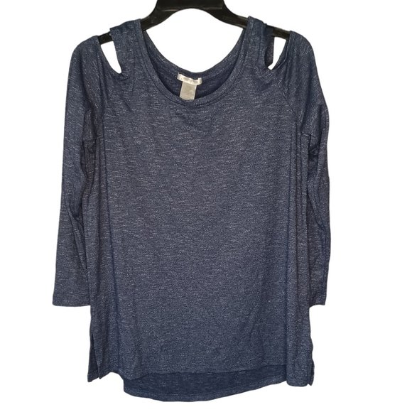 Matty M Cold Shoulder Top Size Large - Picture 1 of 2